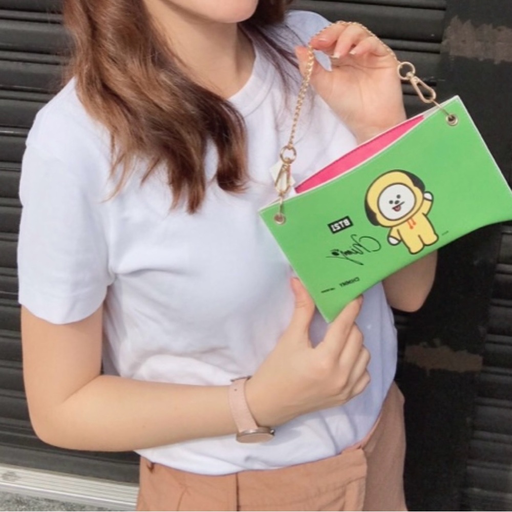 Bt21 crossbody pouch
